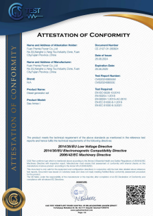 CE Certificate